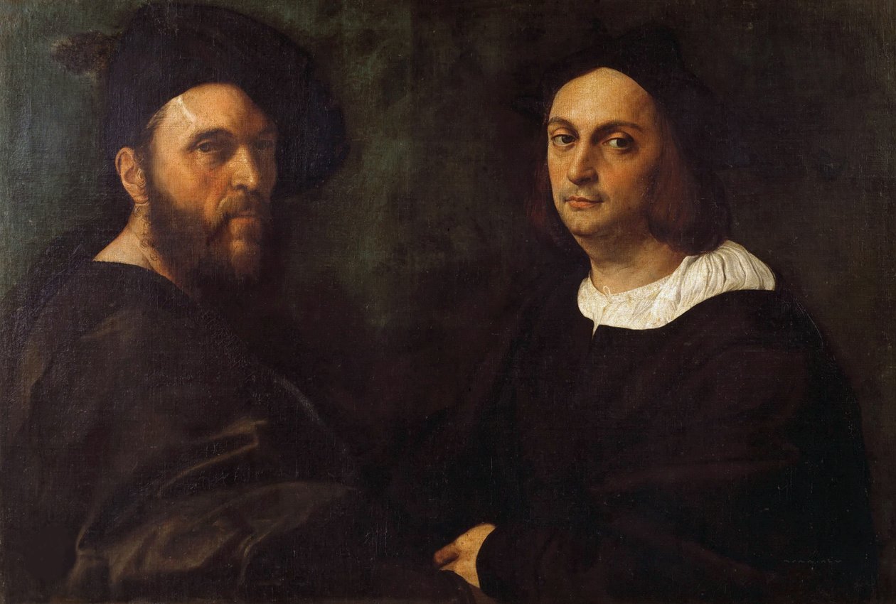 Dvojitý portrét, c. 1516. od Raphael