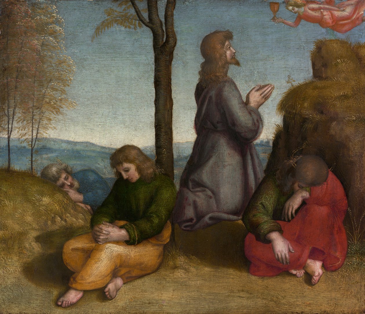 Agónie v zahradě, ca. 1504. od Raphael