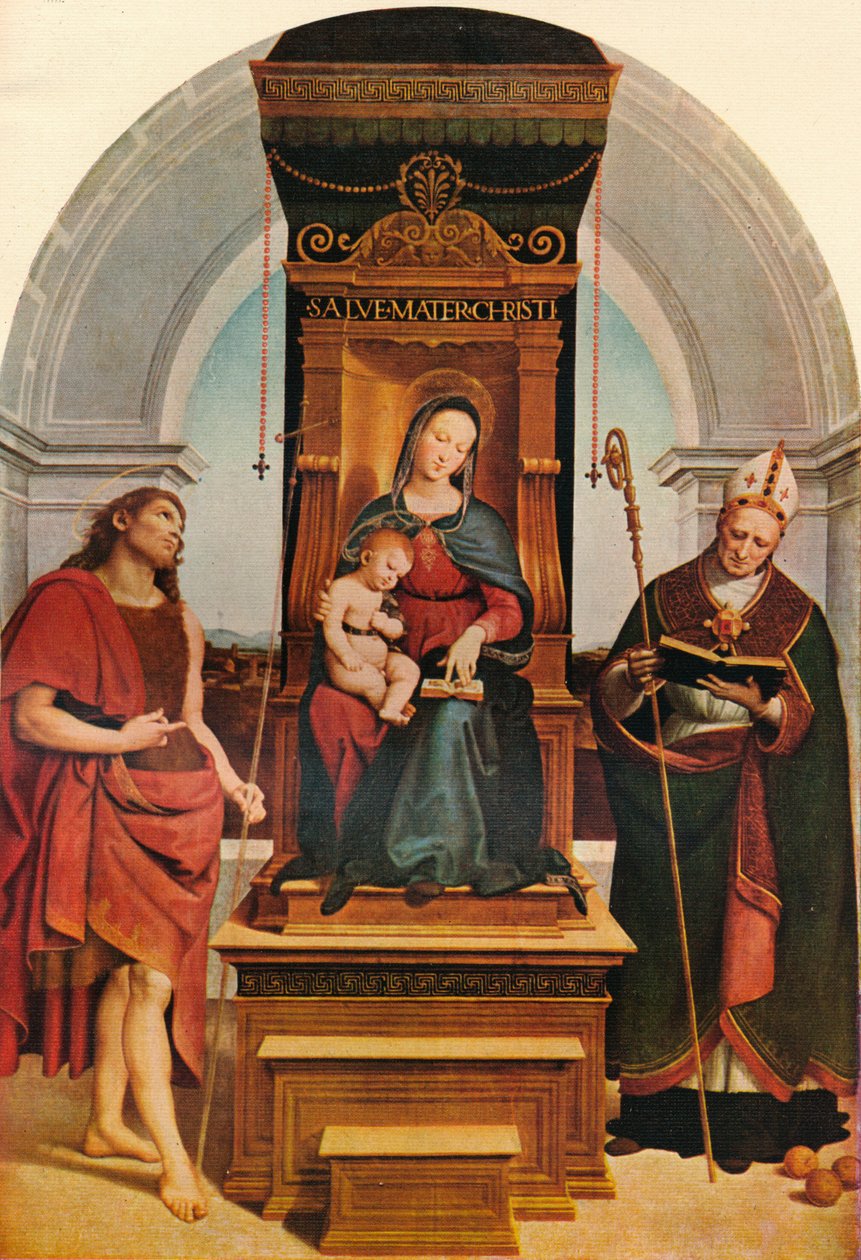 The Ansidei Madonna, 1505, 1911 od Raffaello Sanzio Raphael