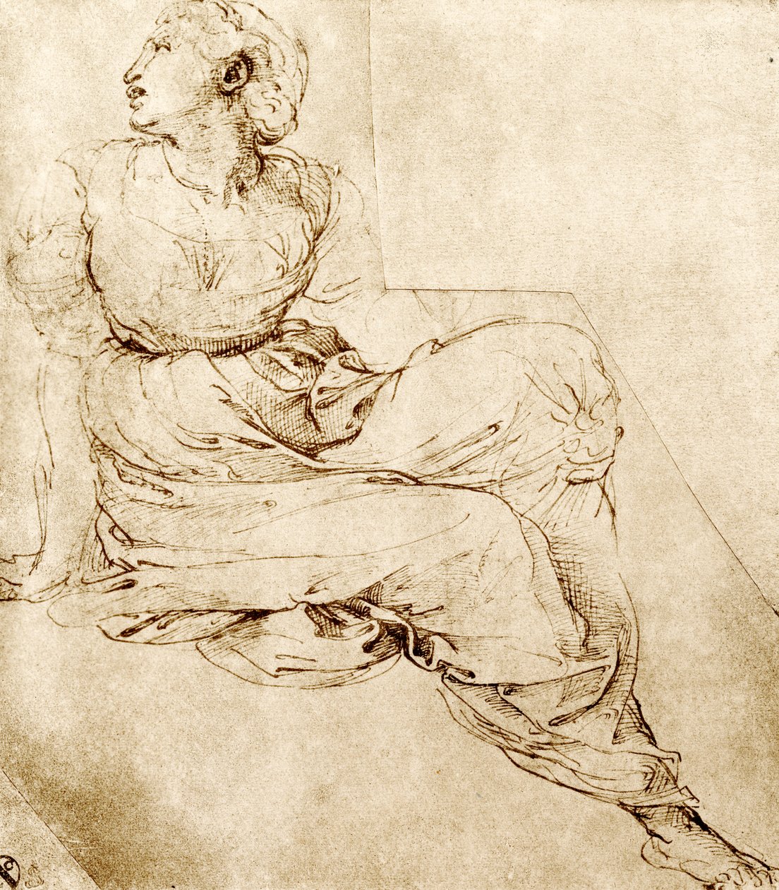 Muse Erato od Raffaello Sanzio Raphael