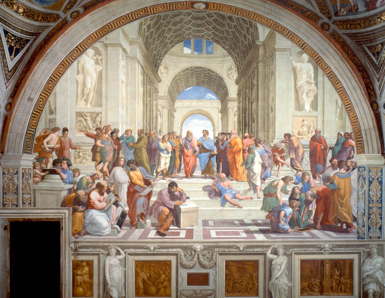 Škola v Athénách, 1509-1511. od Raphael