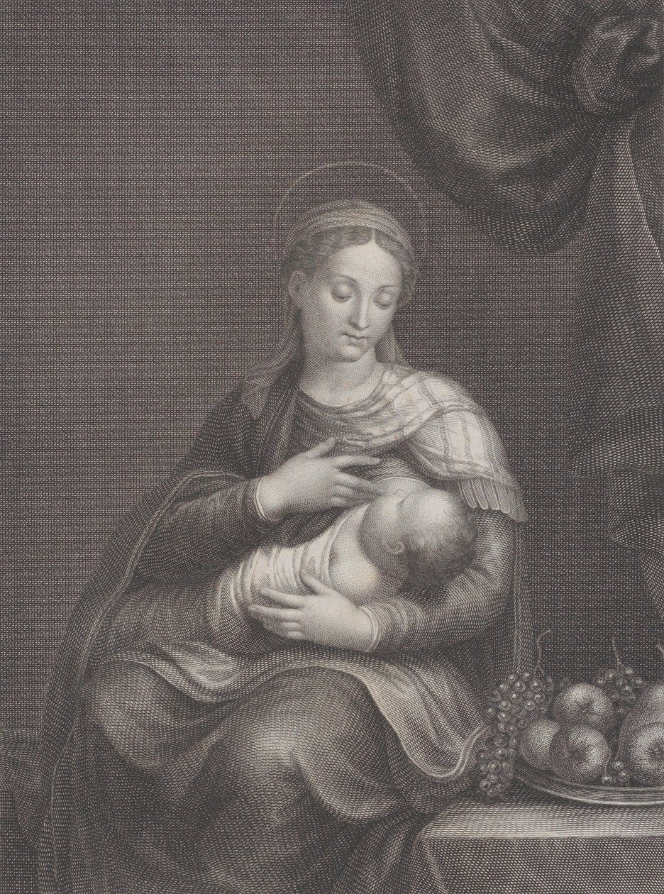 Madonna del Latte, 1815. od Raphael Morghen