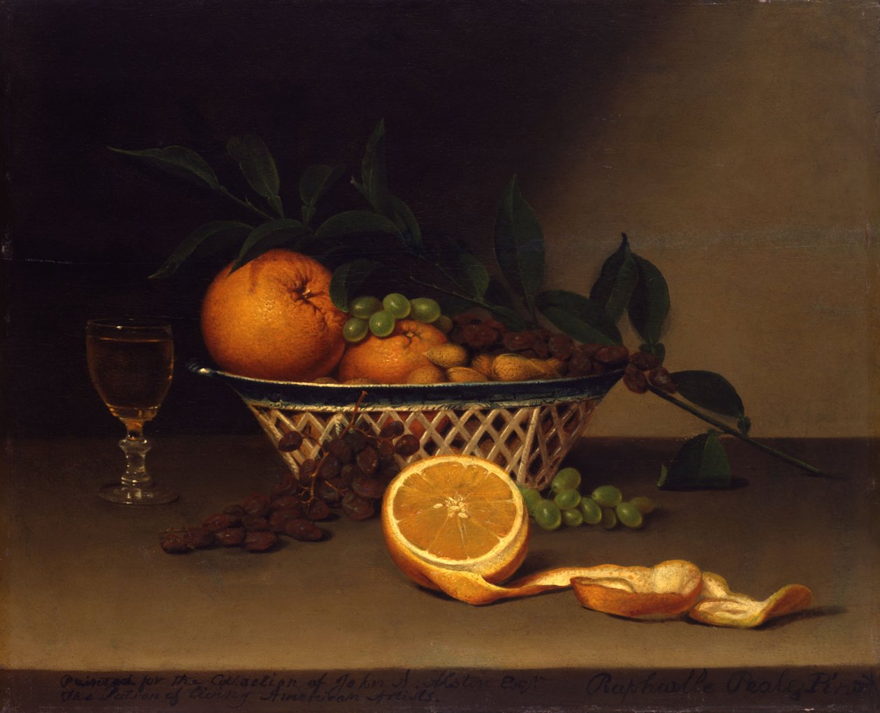Zátiší s pomeranči od Raphaelle Peale