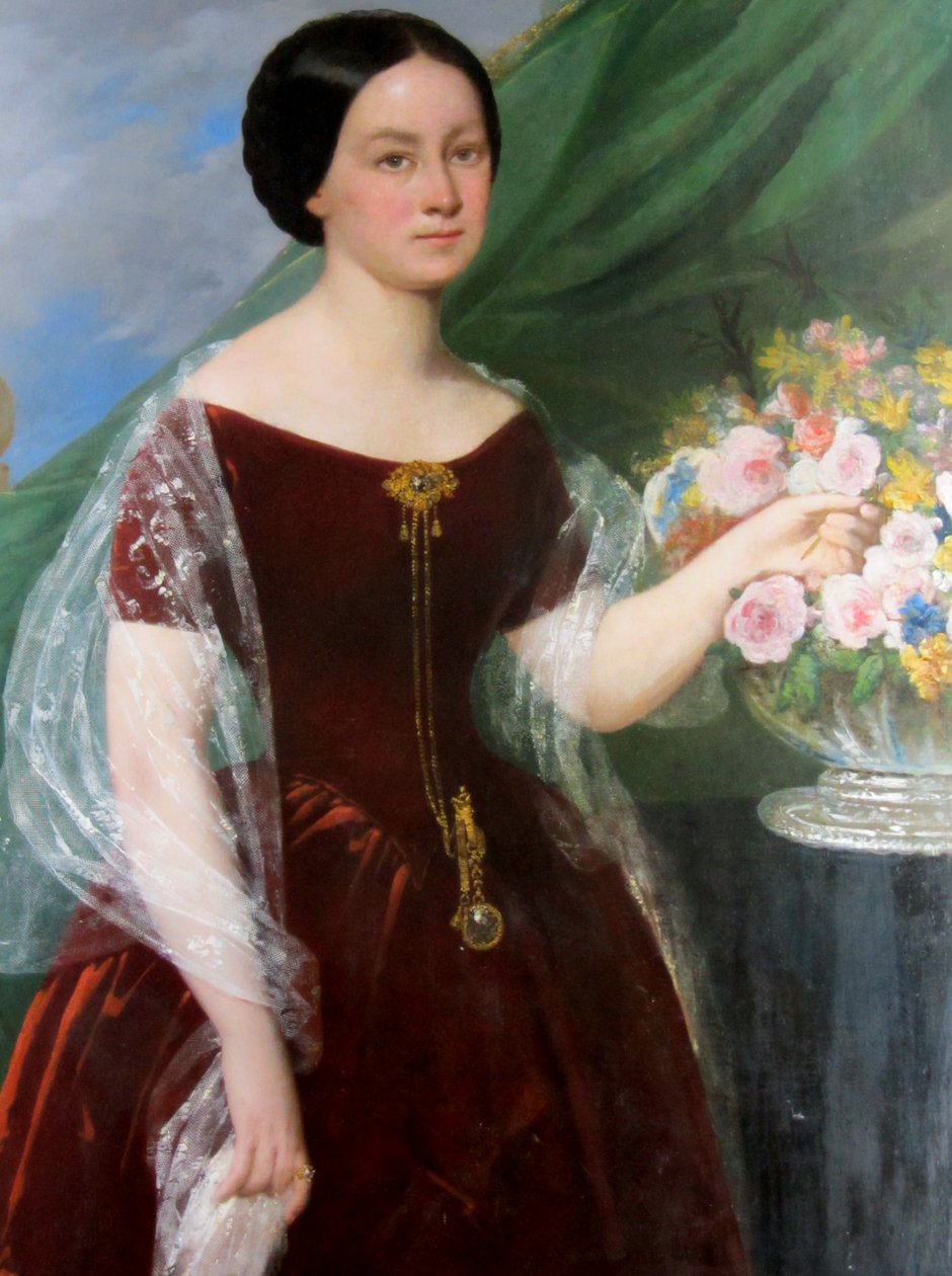 Doña Mercedez Herrera Molina od Raymond Auguste Quinsac Monvoisin
