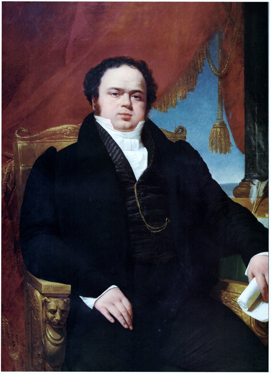 Portrét Dona Mariana Egaňa od Raymond Auguste Quinsac Monvoisin