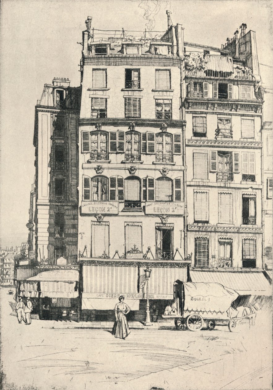 Town Hall Quay, 1915 od Raymond Ray Jones