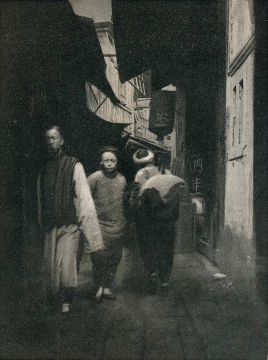 Ulice v Číně, c1927, 1927 od Reginald Belfield