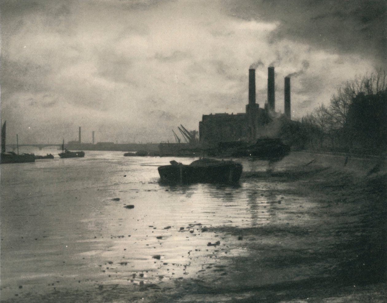 Chelsea Power Station, c1927, 1927 od Reginald Belfield