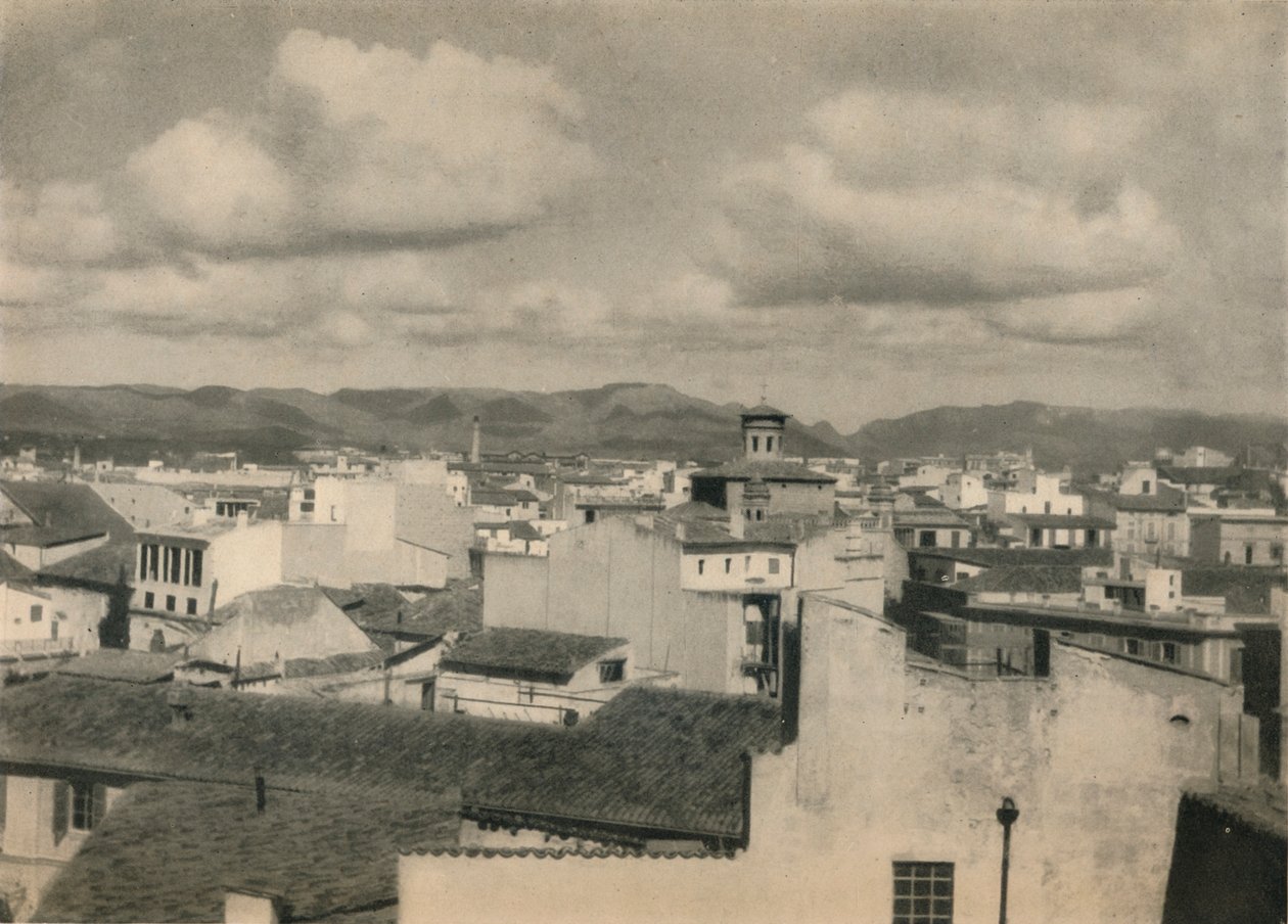 Střechy Palmy, Mallorca, c1927, 1927 od Reginald Belfield