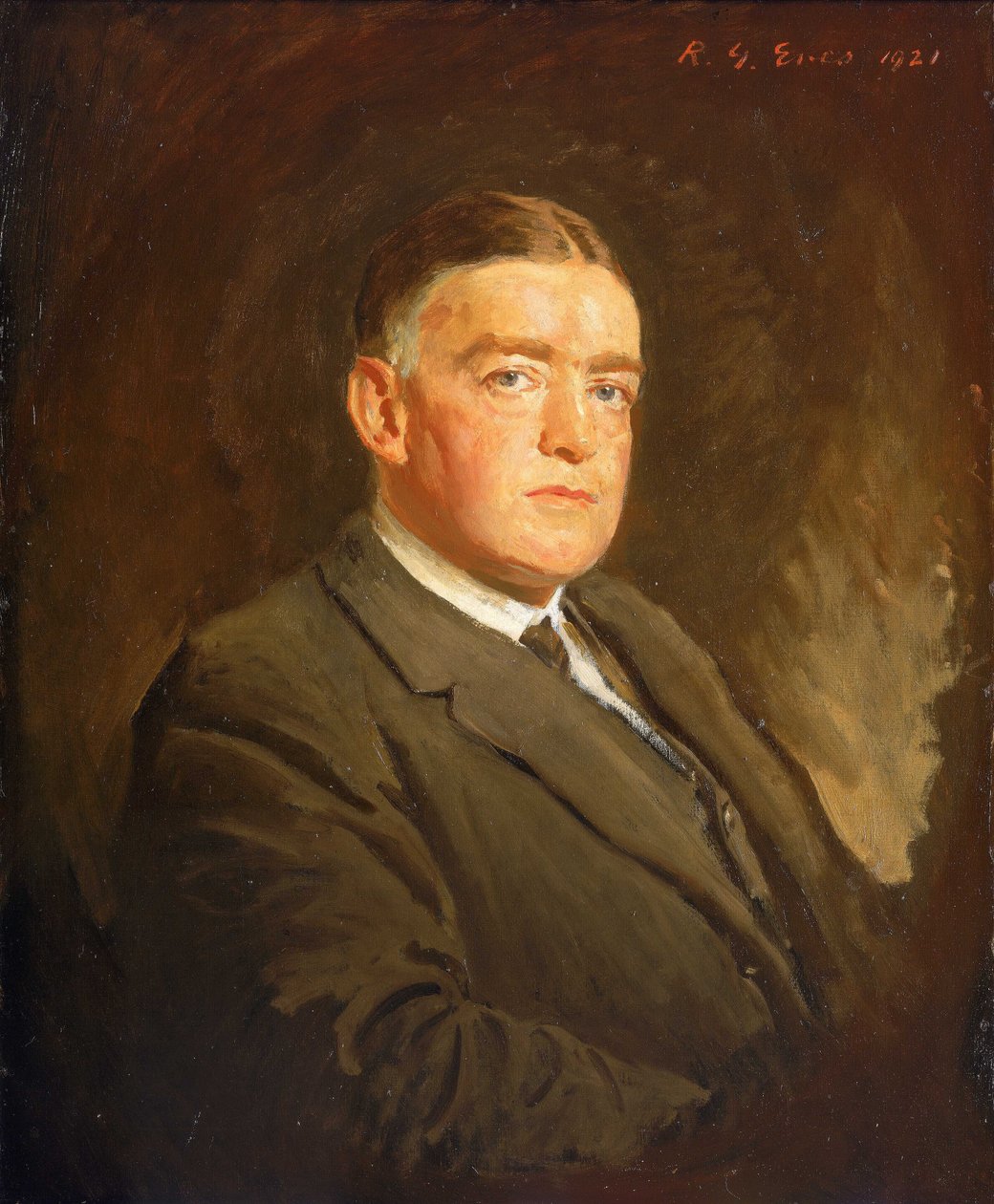 Sir Ernest Henry Shackleton, 1874-1922 od Reginald Grenville Eves