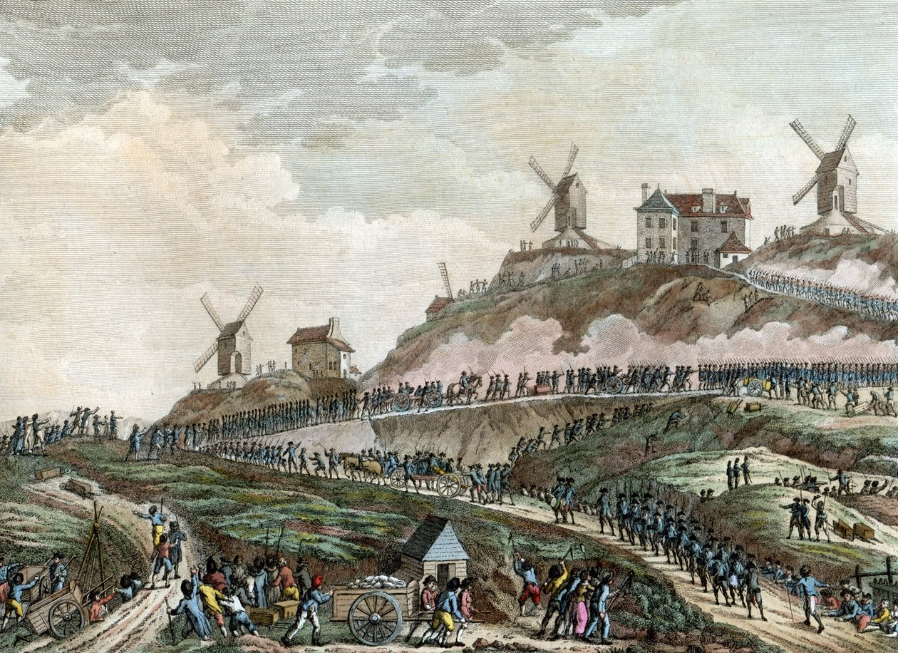 Kanovníci přivážejí na Montmartre od Reiner Vinkeles