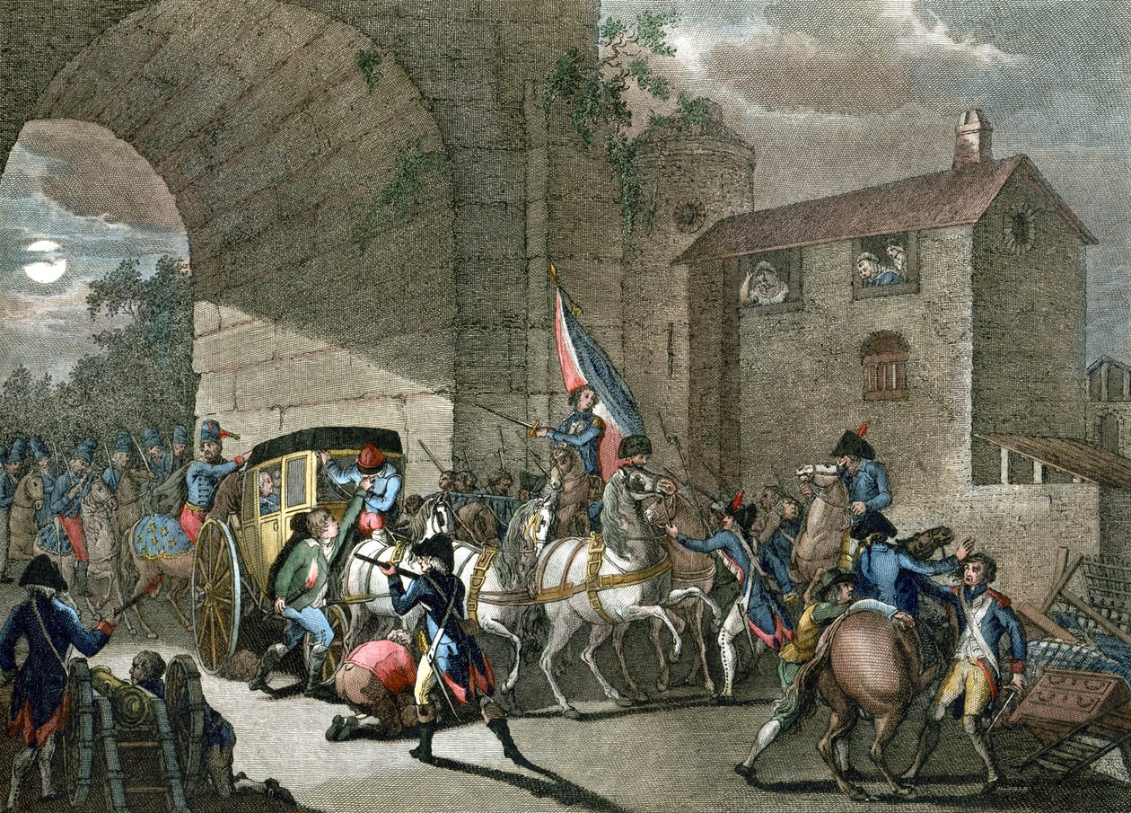 Únik ve Varennes od Reiner Vinkeles