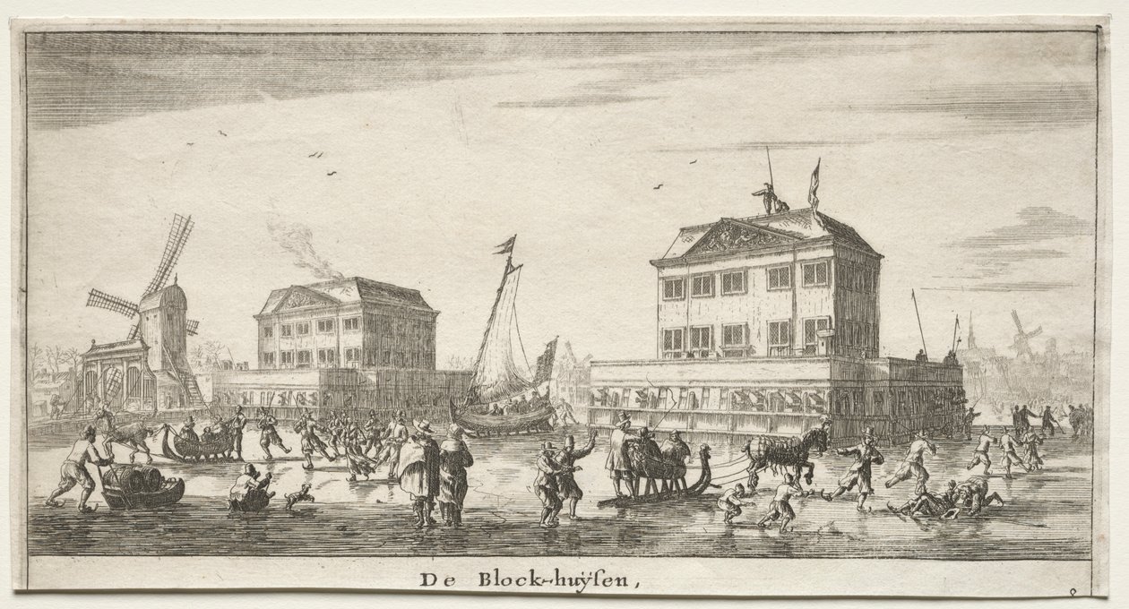 De Block-huysen. od Reinier Nooms