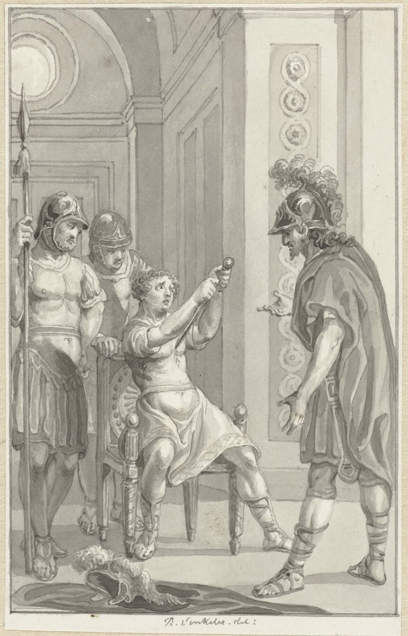Dood van Gemellus od Reinier Vinkeles (I)