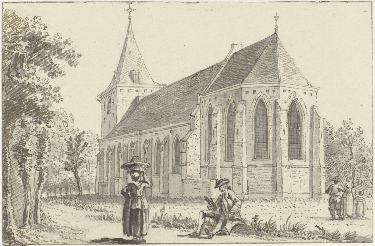 Kostel Zeist od Reinier Vinkeles (I)