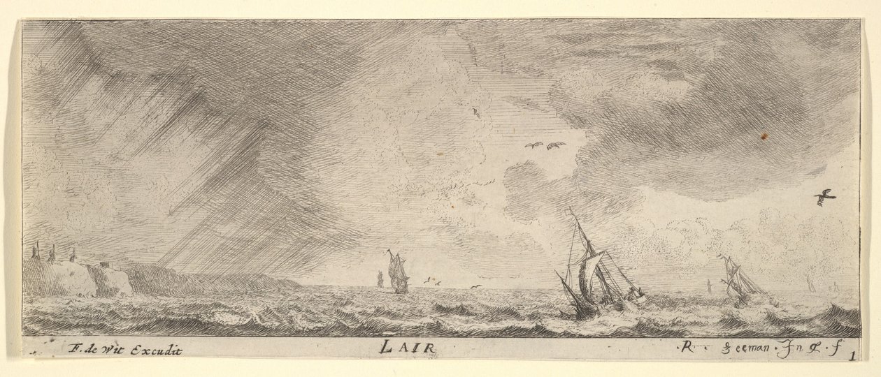 LAir, z The Elements, 17. století. od Reinier Zeeman