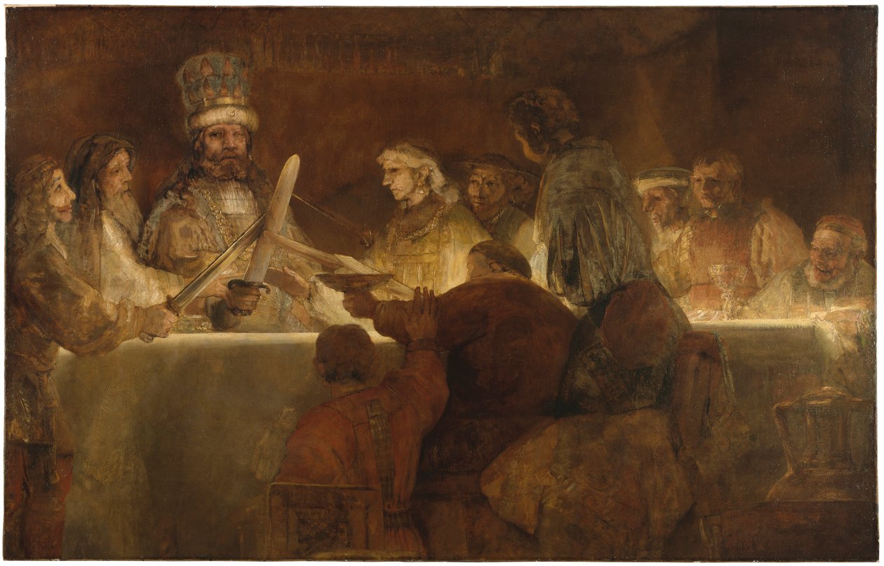 Spiknutí Batavianů pod Claudius Civilis od Rembrandt van Rijn