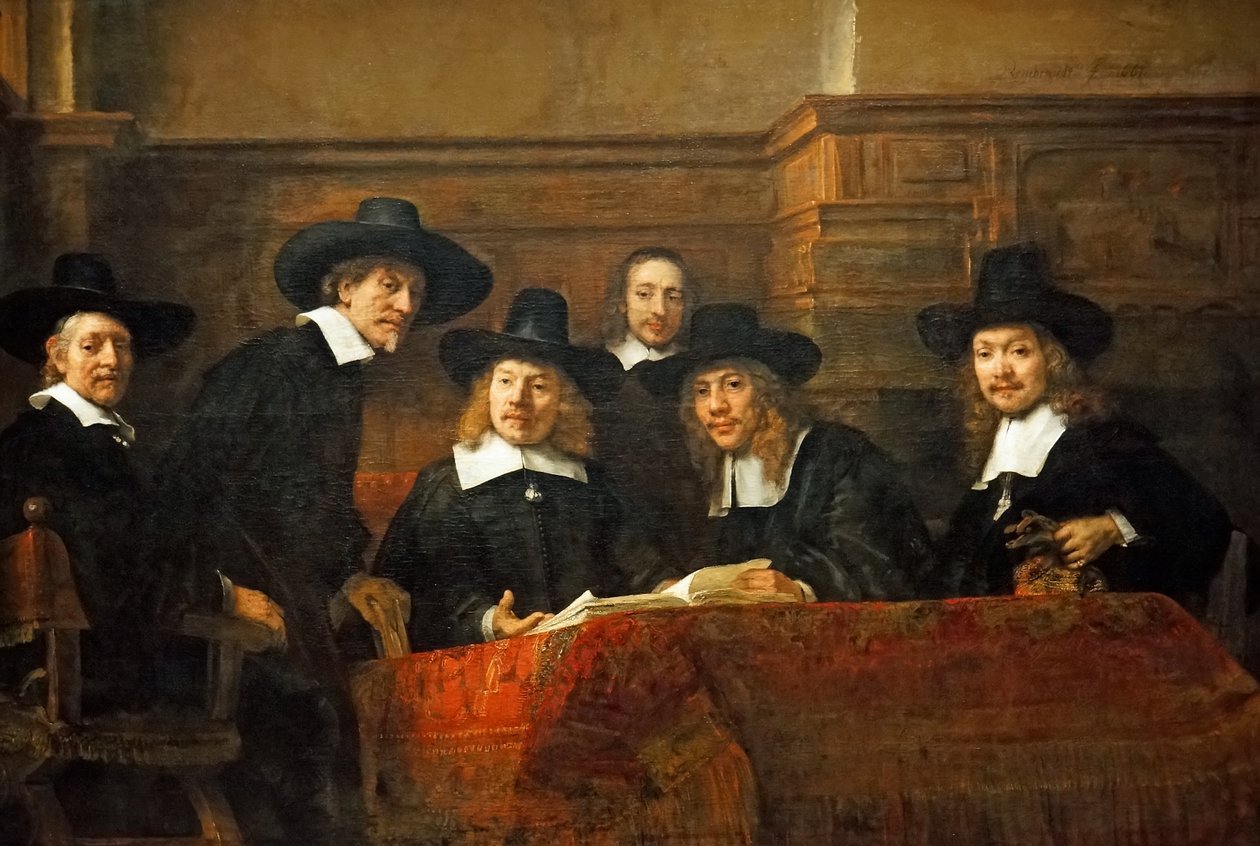 Syndici od Rembrandt van Rijn