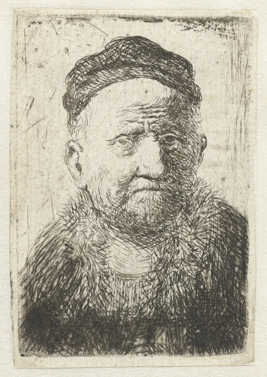 Muž od Rembrandt van Rijn