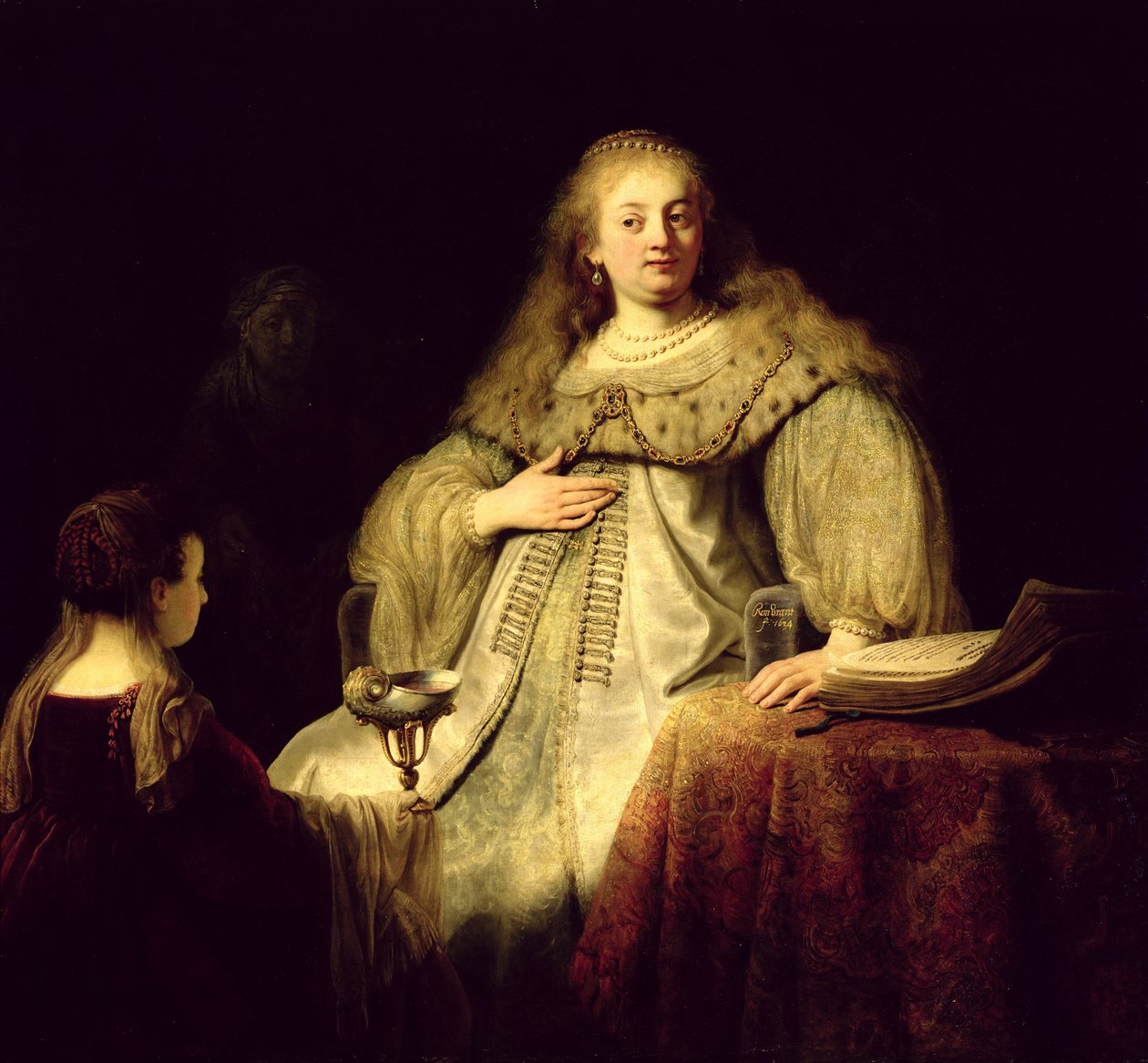 Artemisia, 1634 od Rembrandt van Rijn