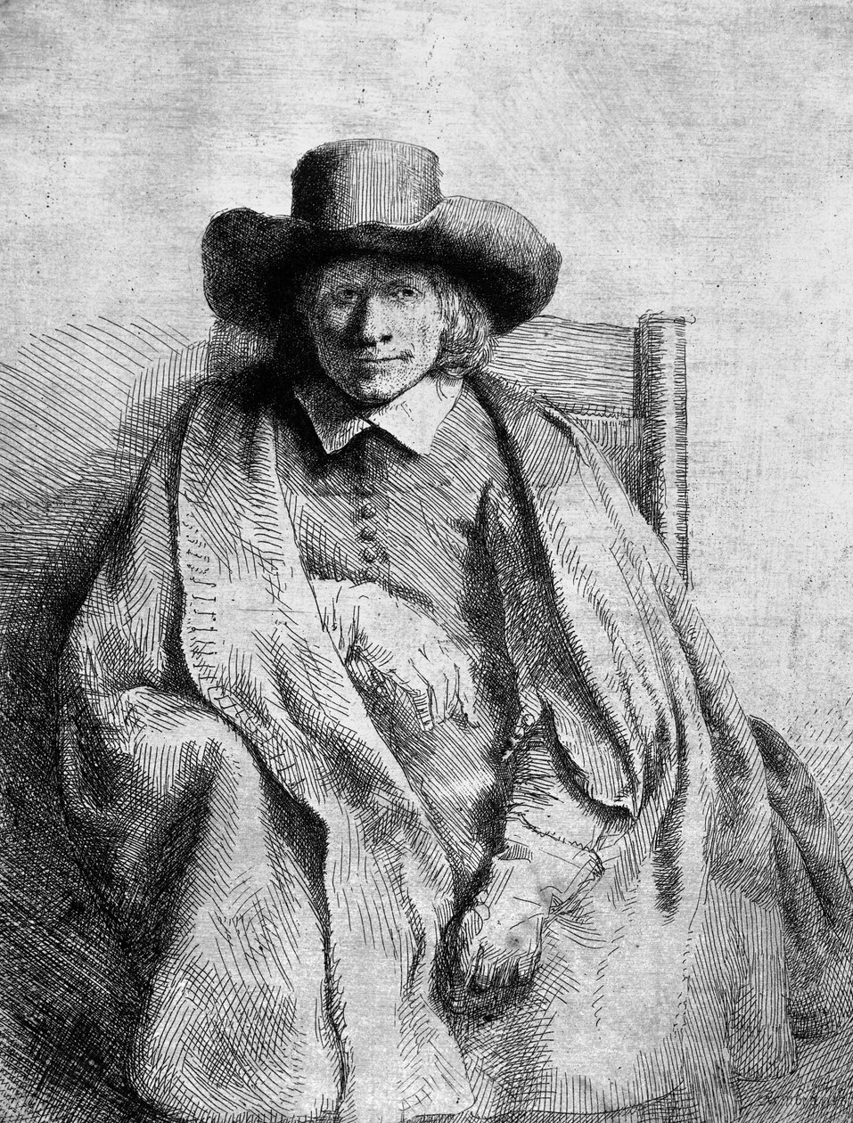 Clement de Jonghe, 1651 od Rembrandt van Rijn