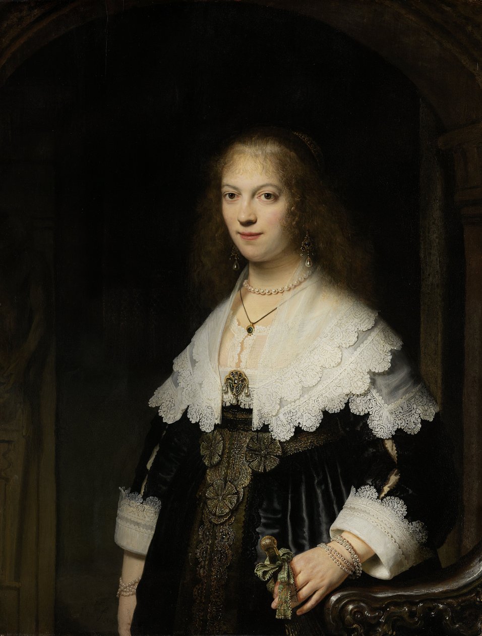 Portrét Maria Trip od Rembrandt van Rijn