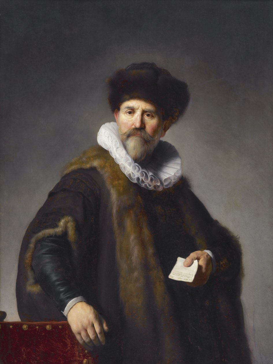 Portrét Nicolaes Ruts od Rembrandt van Rijn