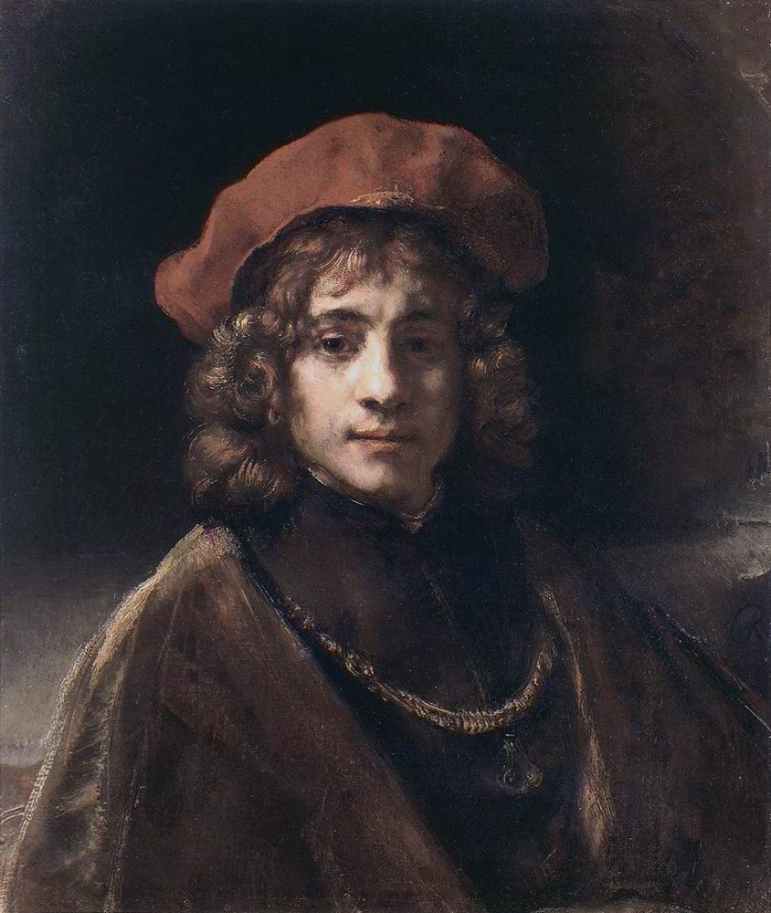Portrét Titus od Rembrandt van Rijn