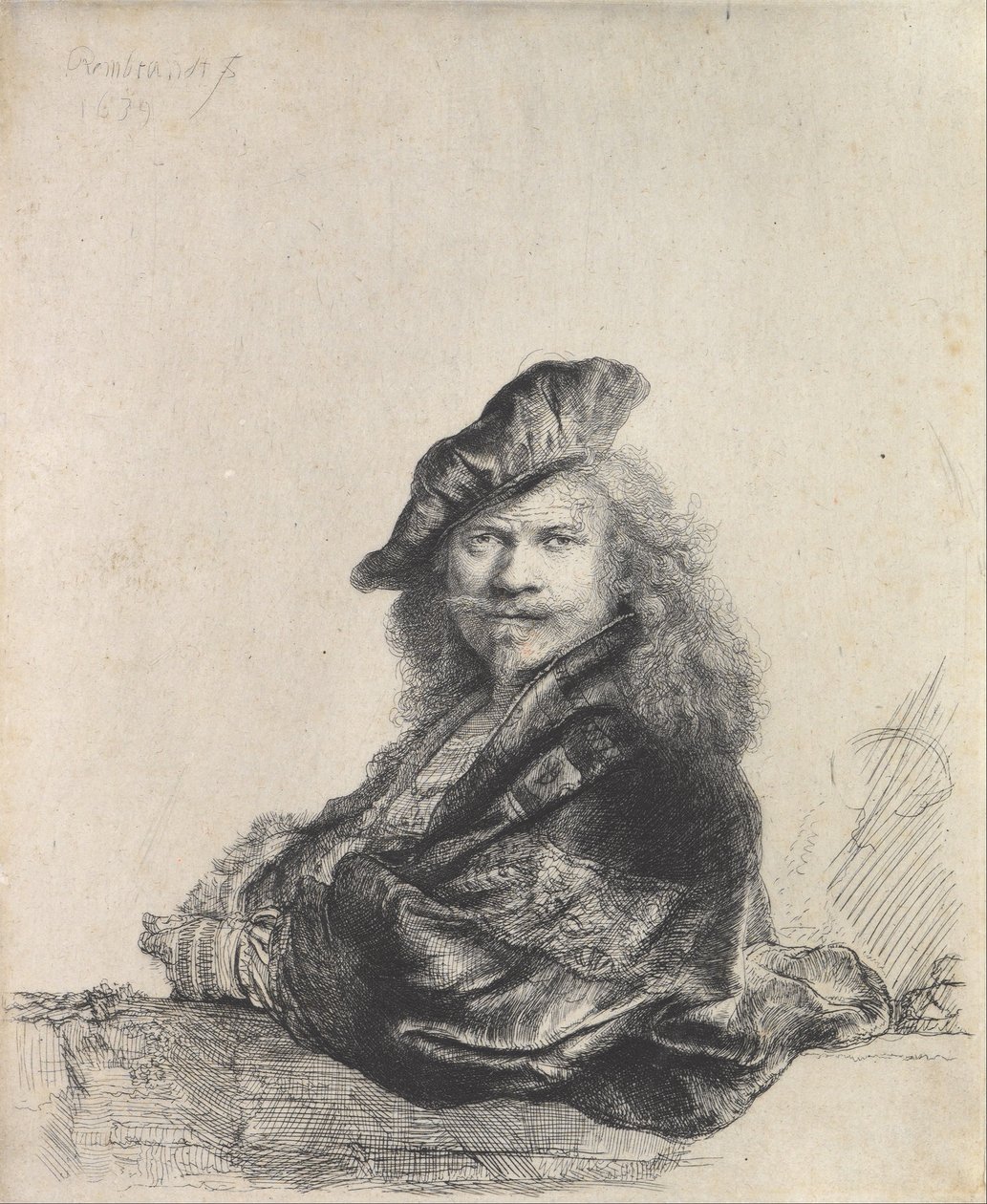 Autoportrét od Rembrandt van Rijn