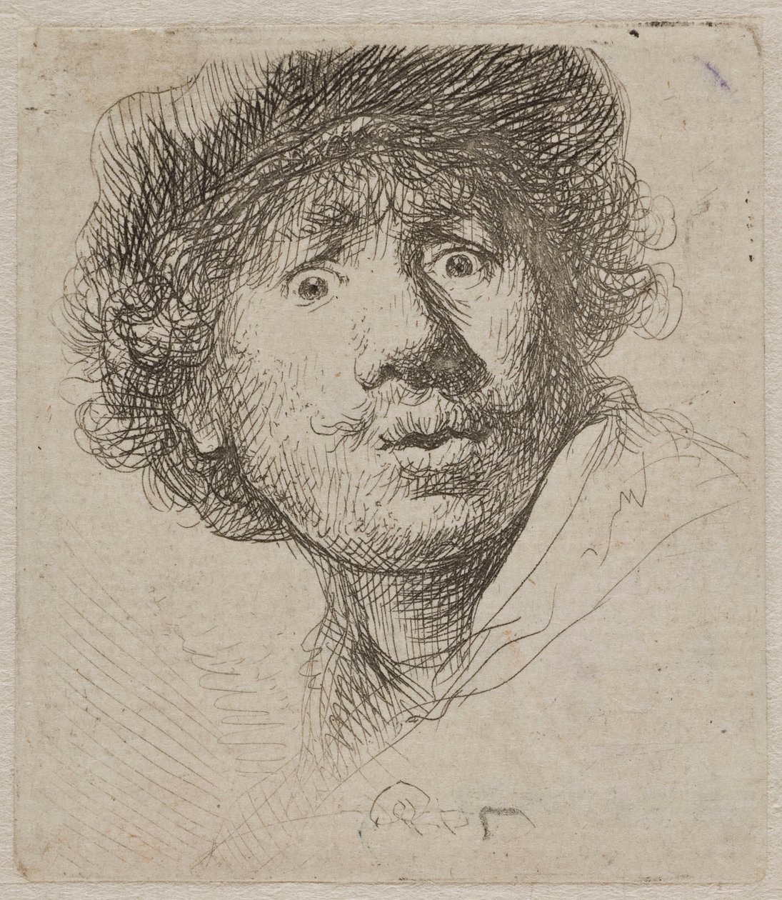 Autoportrét od Rembrandt van Rijn