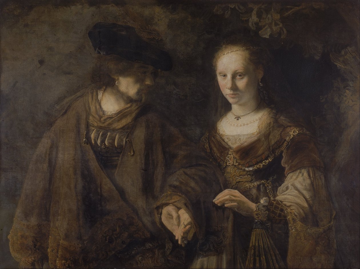 Zasnoubení od Rembrandt van Rijn