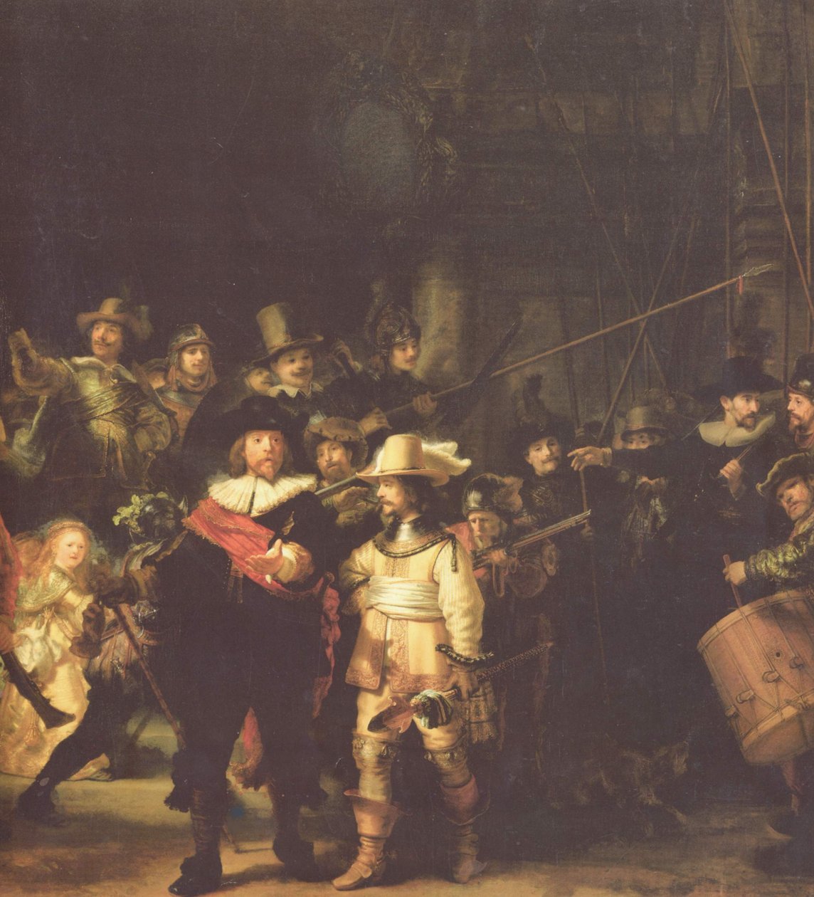 Společnost Franse Banninga Cocqa a Willema van Ruytenburche od Rembrandt van Rijn