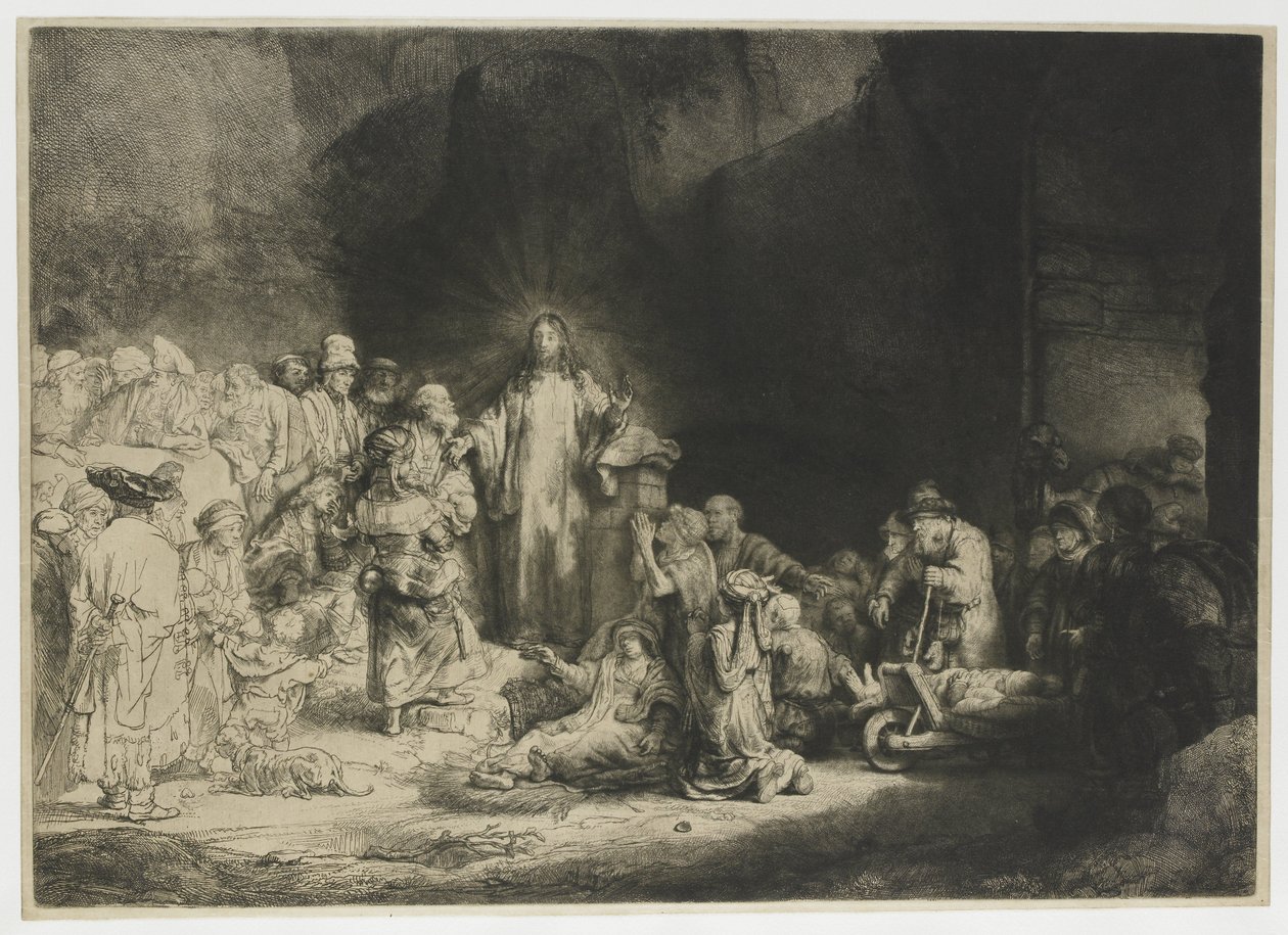 (Sto guldenů od Rembrandt van Rijn