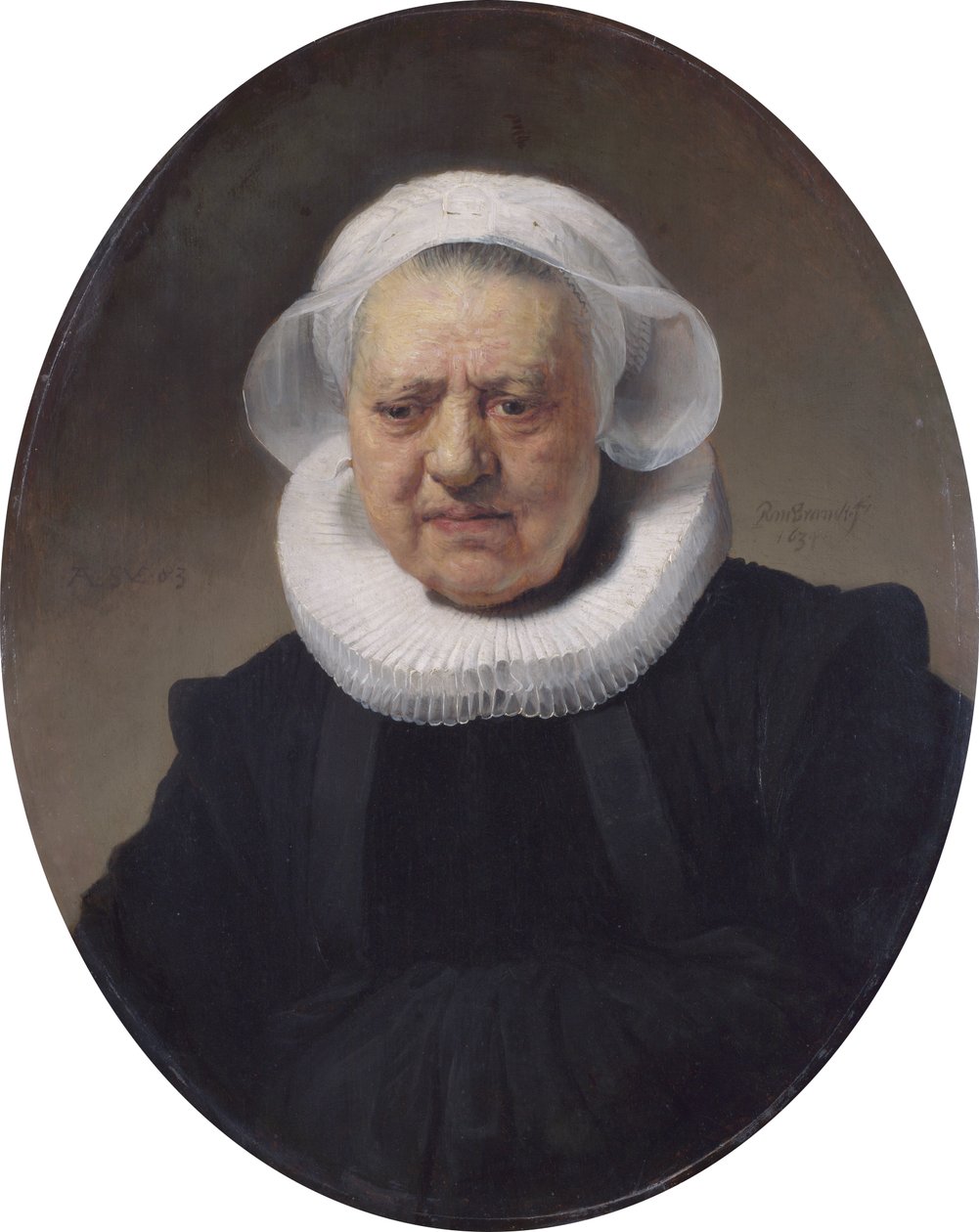Portrét Aechje Claesdr. Pesser od Rembrandt van Rijn