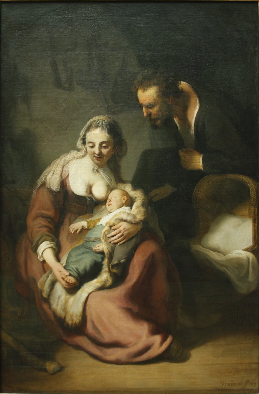 Svatá rodina od Rembrandt
