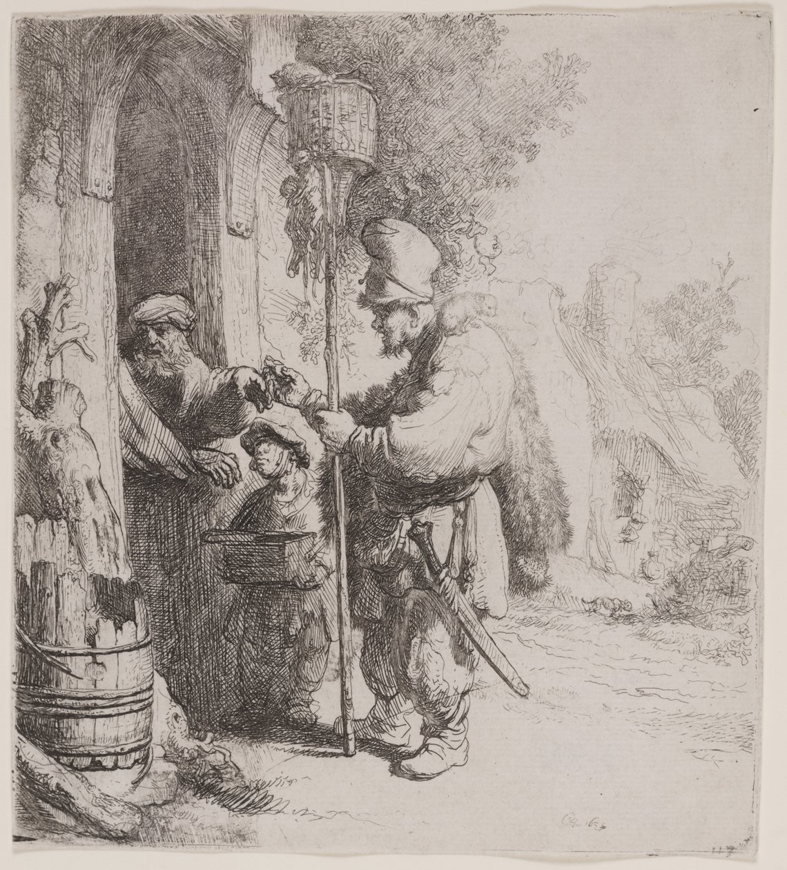 Krysař od Rembrandt van Rijn