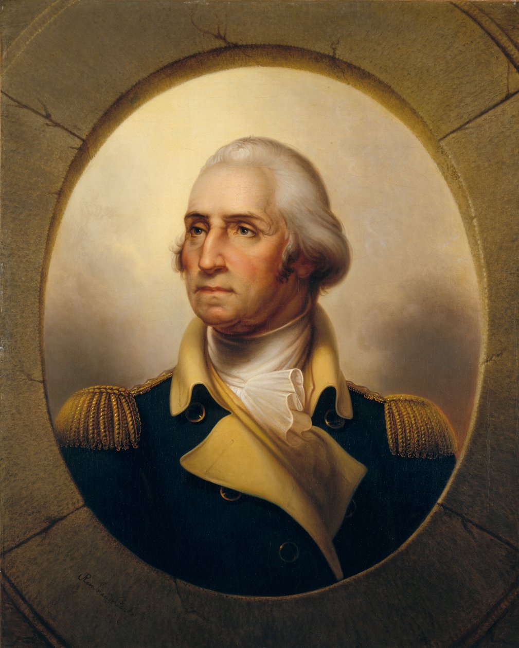 George Washington, ca. 1846. od Rembrandt Peale
