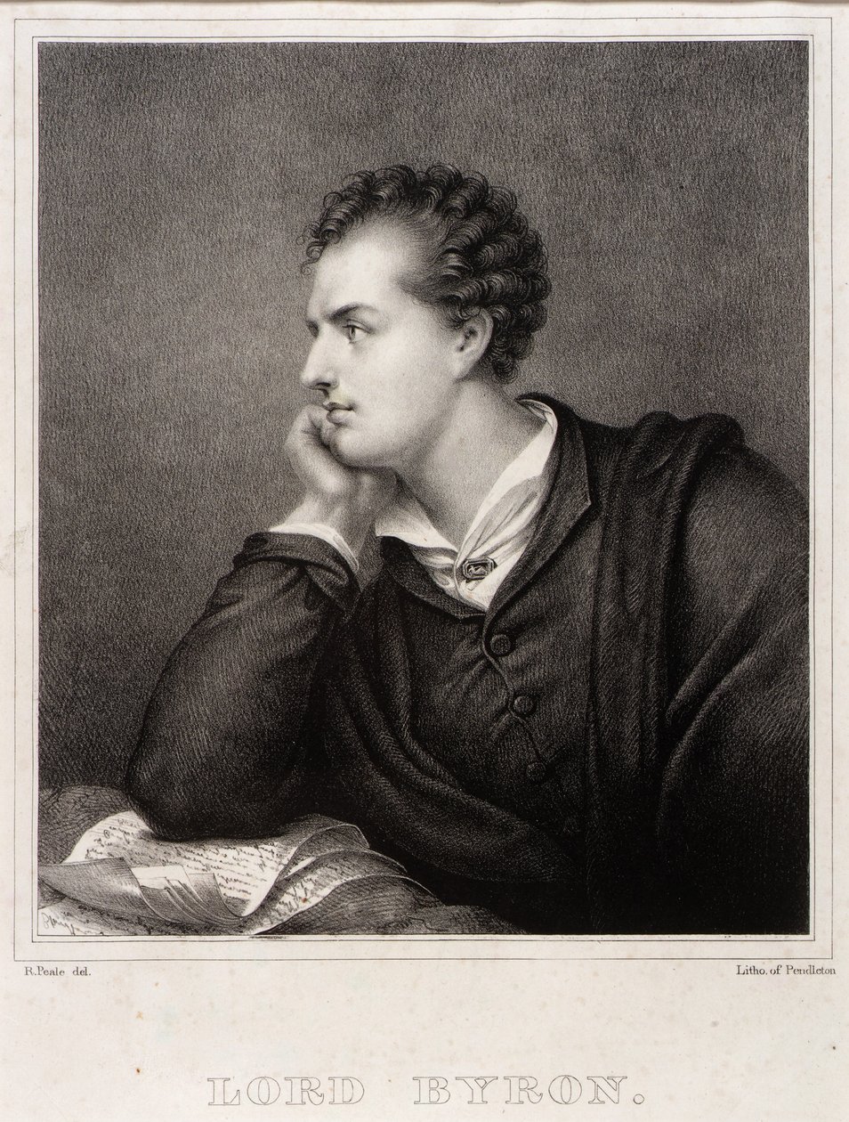 Lord Byron od Rembrandt Peale