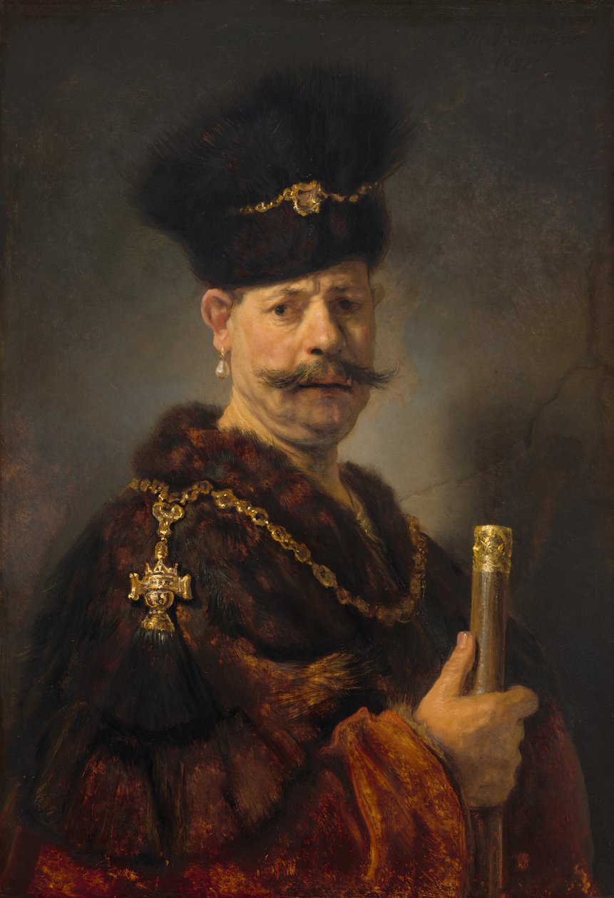 Polský šlechtic od Rembrandt van Rijn