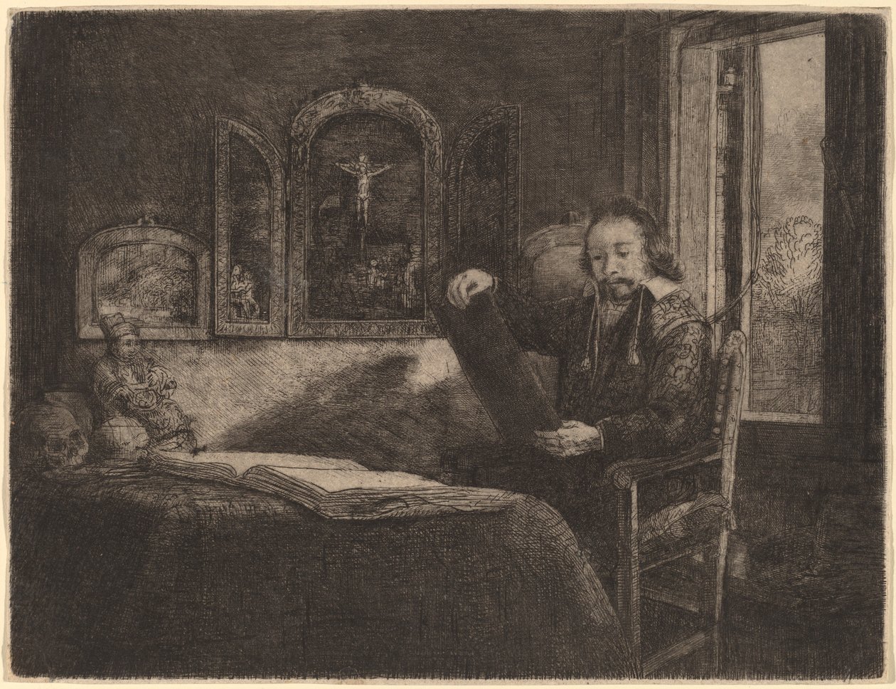 Abraham Francouz od Rembrandt van Rijn