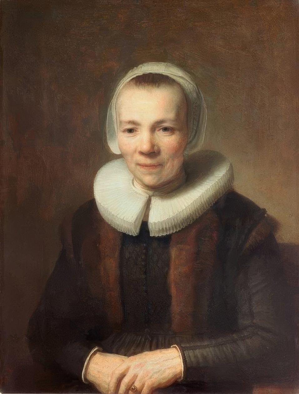 Portrét Baertje Martensové od Rembrandt van Rijn