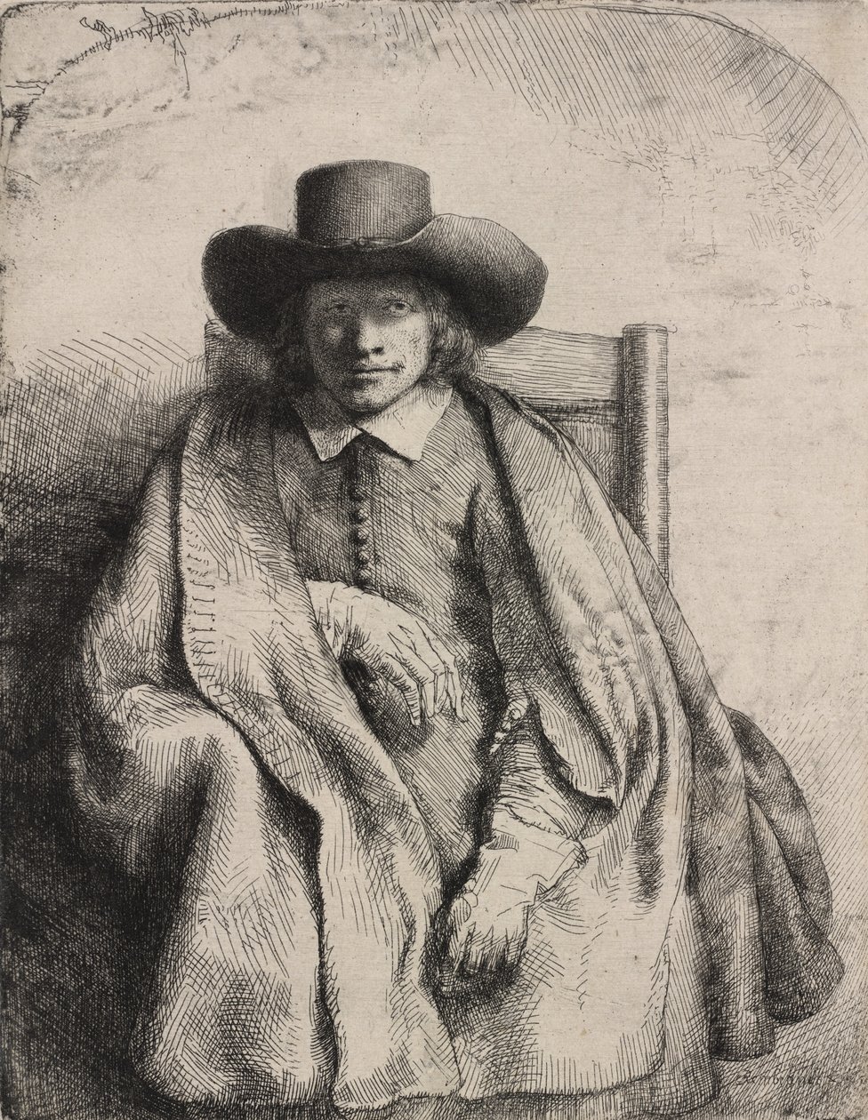 Clement de Jonghe, 1651. od Rembrandt van Rijn