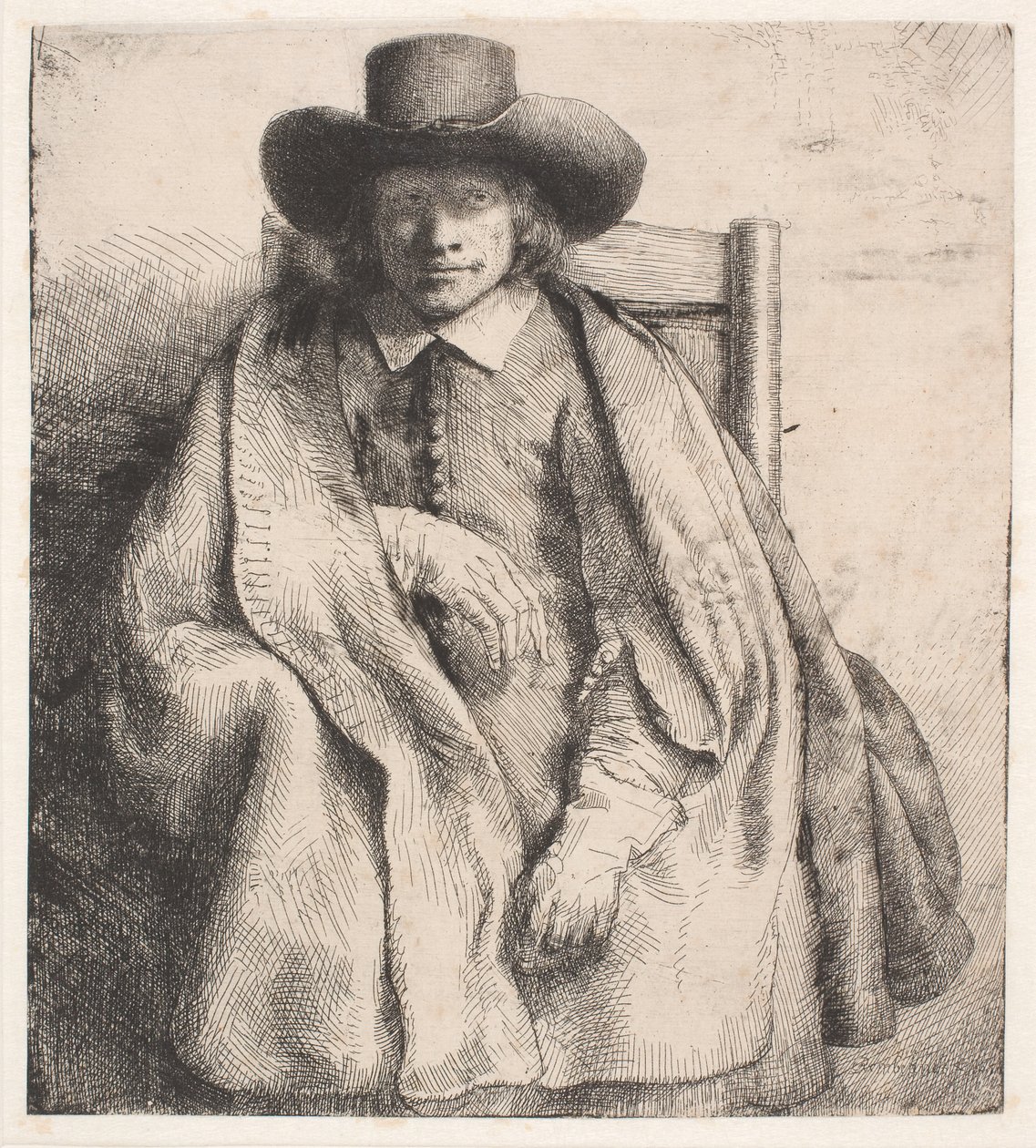 Clement de Jonghe, prodejce tisku od Rembrandt van Rijn
