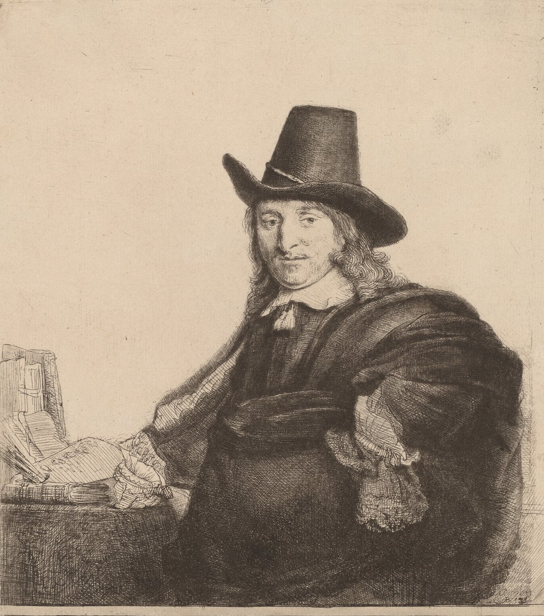 Jan Asselijn, c. 1647. od Rembrandt van Rijn