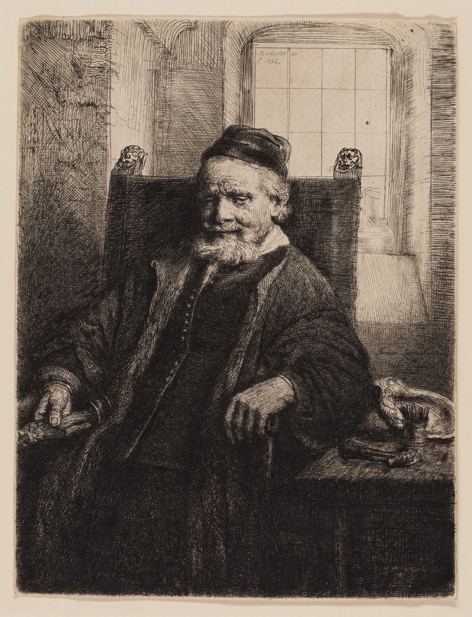 Jan Lutma, zlatník od Rembrandt van Rijn