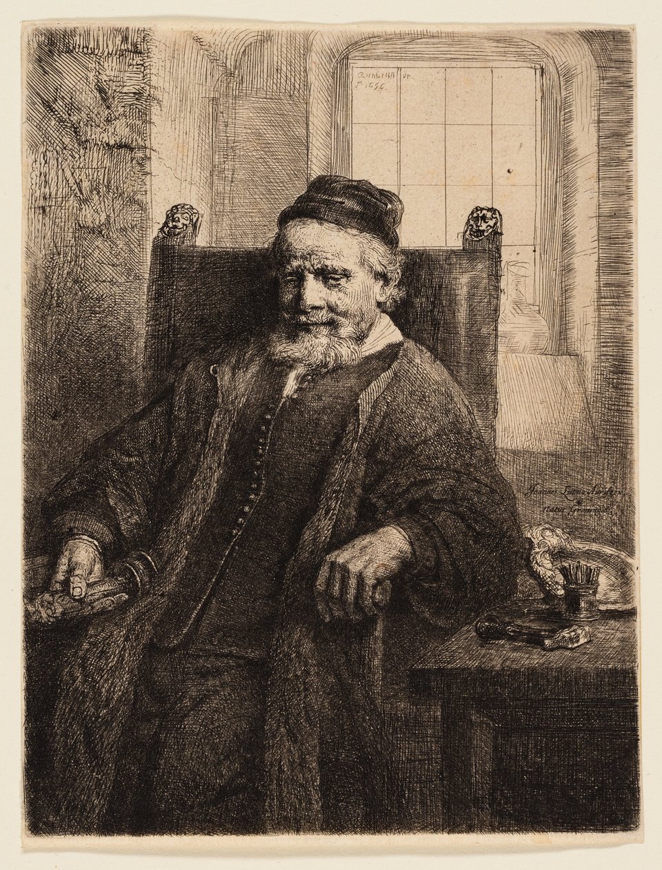 Jan Lutma, zlatník od Rembrandt van Rijn