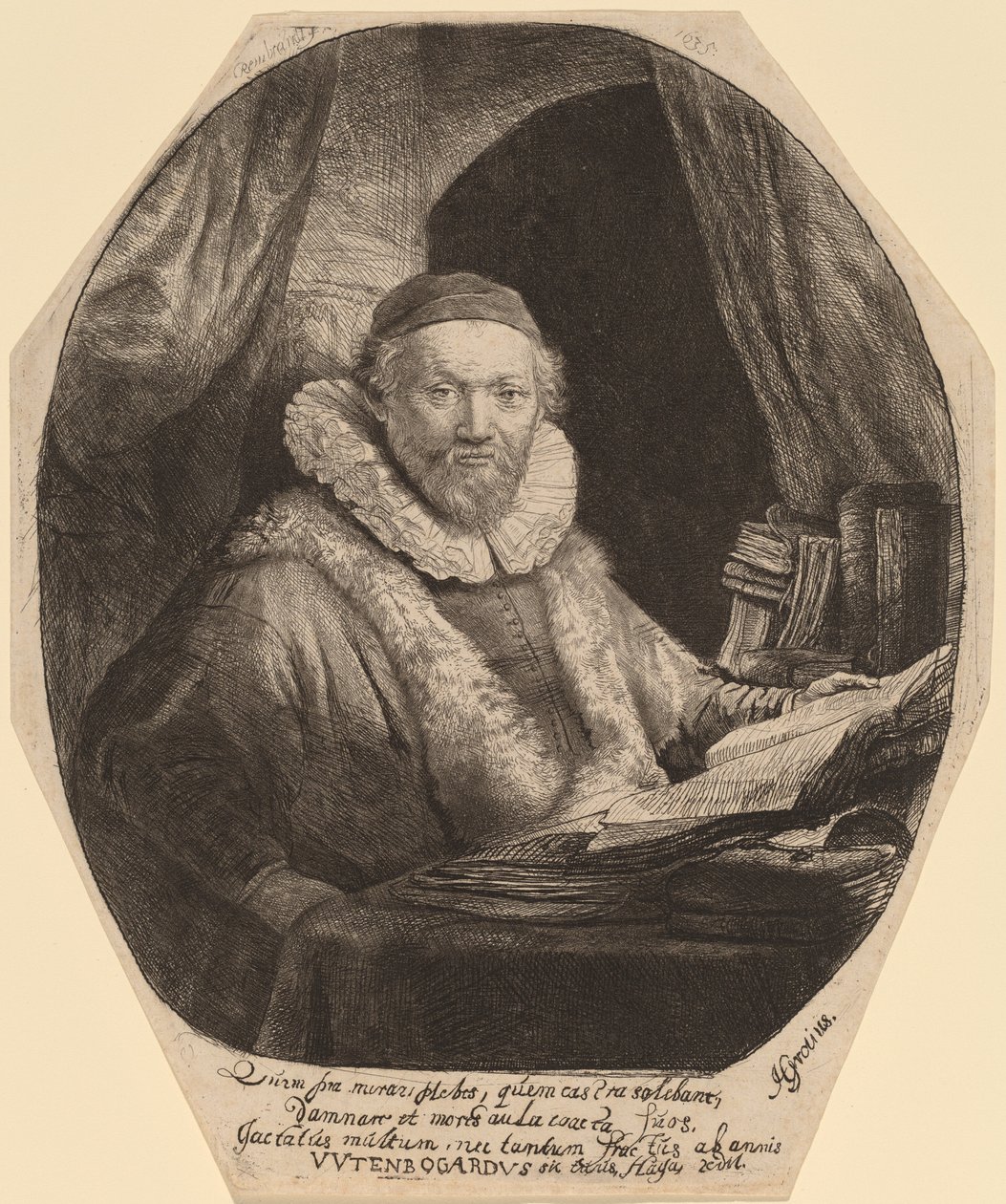 Jan Uytenbogaert od Rembrandt van Rijn
