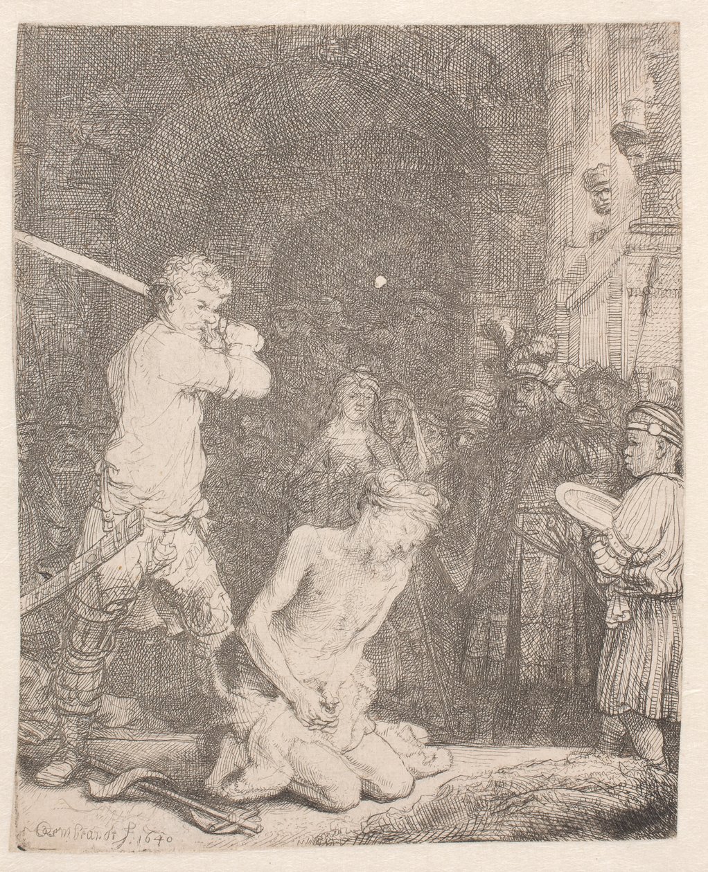 Jana Křtitele sťat od Rembrandt van Rijn