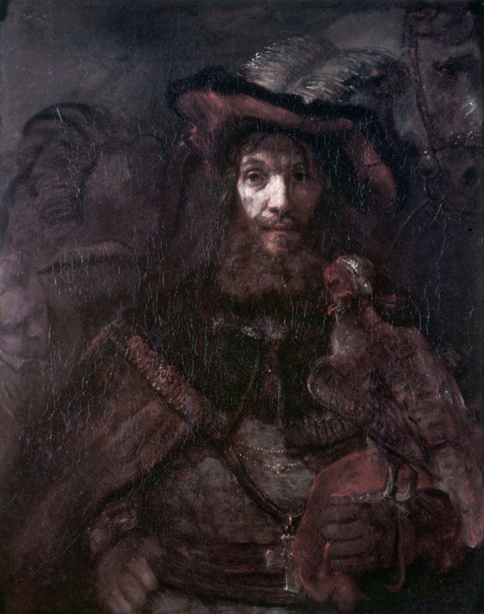 Jezdec se sokolem od Rembrandt van Rijn