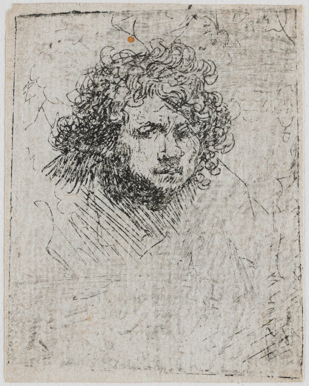 Autoportrét, cca 1626-1629. od Rembrandt van Rijn